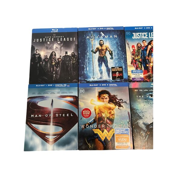 DC Superhero Movie Collection Blu-Ray/DVD/Digital HD Set - Picture 2 of 4